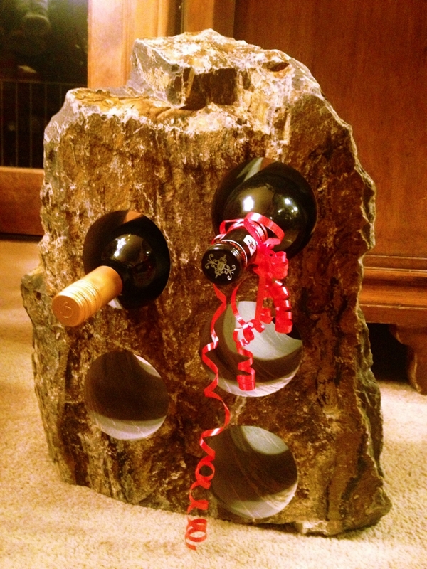 Kệ rượu Vang 1(Wine rack) Basalt stone